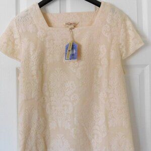 New April Cornell Short Sleeve Blouse